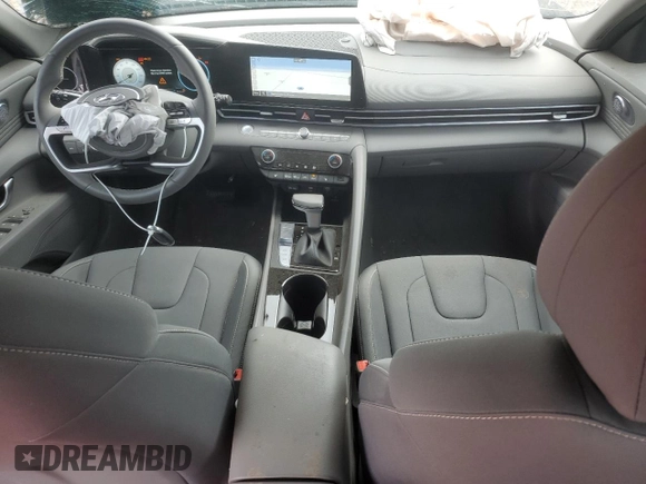 2023 Hyundai Elantra SEL with VIN KMHLS4AG6PU418488, listed as a Copart auction lot 48909984 with 10,249 mi miles and Salvage Title. Bid and sale history available at DreamBid. Image 8.
