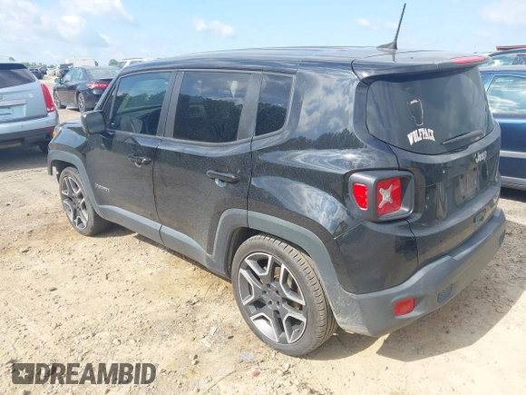 2020 Jeep Renegade Sport с VIN ZACNJAAB6LPL81499, выставлен на аукционе IAAI как лот 42315398 с пробегом 178 804 миль миль и . История ставок и продаж доступна на DreamBid. Изображение 3.