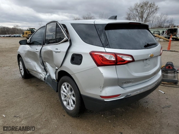 2021 Chevrolet Equinox LT with VIN 3GNAXUEV8MS114216, listed as a Copart auction lot 50189045 with 86,189 mi miles and Salvage Title. Bid and sale history available at carsss.com. Image 2.
