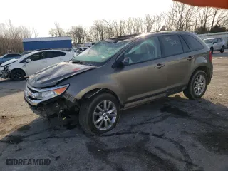 2014 Ford Edge SEL with VIN 2FMDK4JC8EBB55425, listed as a Copart auction lot 48813805 with 210,560 mi miles and Salvage Title. Bid and sale history available at carsss.com. Image 1.