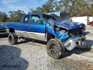 2003 Chevrolet Silverado 1500 LT with VIN 1GCEK19T13Z141971, listed as a Copart auction lot 80115454 with 0 mi miles and Salvage Title. Bid and sale history available at carsss.com. Image 4.