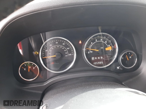 2016 Jeep Compass Latitude z VIN 1C4NJCEAXGD804721, wystawiony jako Copart lot #45760085 z przebiegiem 105 985 mil mil oraz Szkoda całkowita • Salvage title. Historia ofert i sprzedaży dostępna na DreamBid. Obrazek 9.