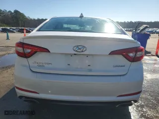 2016 Hyundai Sonata 2.4L Sport with VIN 5NPE34AF5GH304770, listed as a Copart auction lot 46178175 with 107,017 mi miles and Salvage Title. Bid and sale history available at carsss.com. Image 6.