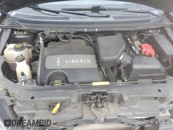 2013 Lincoln MKX with VIN 2LMDJ8JK2DBL11382, listed as a Copart auction lot 73577914 with 130,455 mi miles and Salvage Title. Bid and sale history available at carsss.com. Image 12.