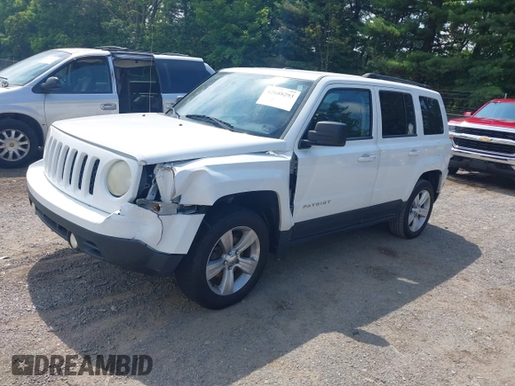 2013 Jeep Patriot Sport with VIN 1C4NJPBA3DD130385, listed as a IAAI auction lot 42688293 with 203,630 mi miles and . Bid and sale history available at DreamBid. Image 2.