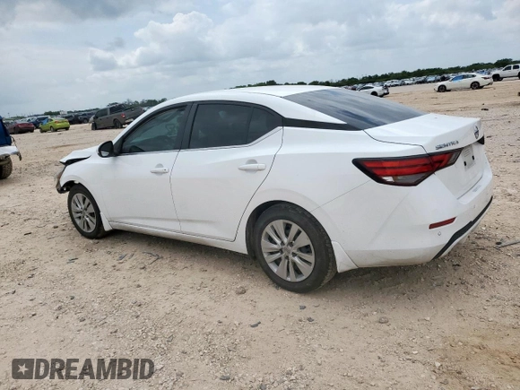 2022 Nissan Sentra S z VIN 3N1AB8BVXNY239593, wystawiony jako Copart lot #59677735 z przebiegiem 48 818 mil mil oraz Szkoda całkowita • Salvage title. Historia ofert i sprzedaży dostępna na DreamBid. Obrazek 2.