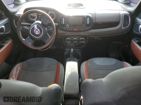 2015 FIAT 500L Urbana Trekking with VIN ZFBCFADH1FZ033792, listed as a Copart auction lot 78864304 with 98,097 mi miles and Salvage Title. Bid and sale history available at carsss.com. Image 8.
