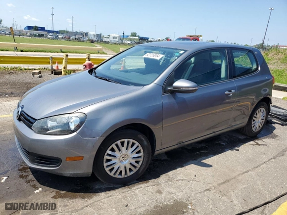 2010 Volkswagen Golf with VIN WVWAA7AJ0AW292314, listed as a Copart auction lot 62326964 with 70,105 mi miles and Clean Title. Bid and sale history available at carsss.com. Image 1.