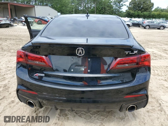 2020 Acura TLX w/A-Spec Pkg with VIN 19UUB1F6XLA010936, listed as a Copart auction lot 60914073 with 0 mi miles. Bid and sale history available at carsss.com. Image 6.