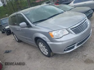 2013 Chrysler Town & Country Touring with VIN 2C4RC1BG1DR744457, listed as a IAAI auction lot 41960729 with 331,051 mi miles. Bid and sale history available at carsss.com. Image 1.