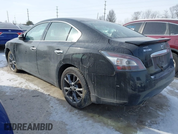2014 Nissan Maxima SV z VIN 1N4AA5AP7EC493987, wystawiony jako IAAI lot #41376927 z przebiegiem 100 495 mil mil oraz . Historia ofert i sprzedaży dostępna na DreamBid. Obrazek 3.