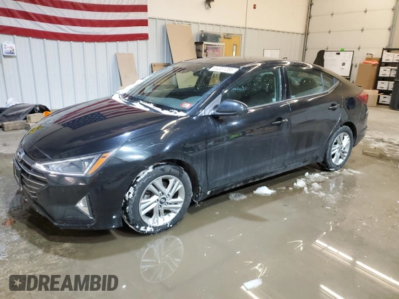 2020 Hyundai Elantra SEL with VIN 5NPD84LF4LH626644, listed as a Copart auction lot 44551085 with 70,268 mi miles and Salvage Title. Bid and sale history available at DreamBid. Image 1.