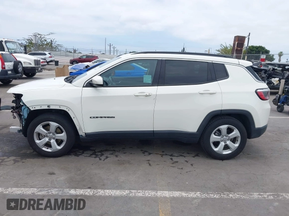 2021 Jeep Compass Latitude with VIN 3C4NJCBB6MT538682, listed as a IAAI auction lot 42442459 with 59,163 mi miles and . Bid and sale history available at DreamBid. Image 15.