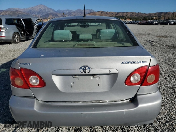 2007 Toyota Corolla CE with VIN 1NXBR32E27Z841888, listed as a Copart auction lot 88557055 with 175,334 mi miles and Salvage Title. Bid and sale history available at carsss.com. Image 6.