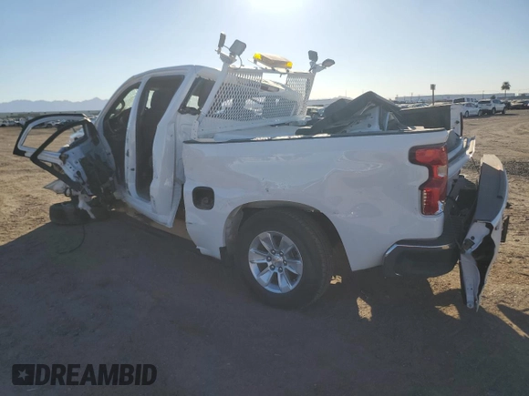 2024 Chevrolet Silverado 1500 LT with VIN 1GCPACED2RZ170782, listed as a Copart auction lot 87597725 with Not Provided miles and Salvage Title. Bid and sale history available at DreamBid. Image 2.