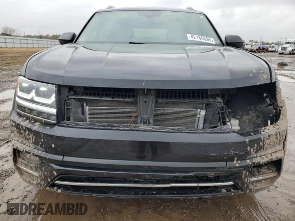 2018 Volkswagen Atlas SE with VIN 1V2FR2CA2JC570337, listed as a Copart auction lot 42166595 with 55,997 mi miles and Salvage title. Bid and sale history available at DreamBid. Image 5.