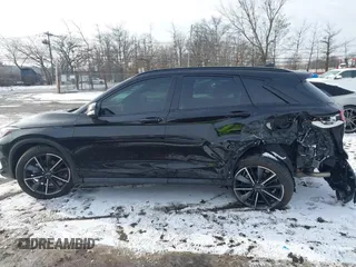2024 Infiniti QX50 Sport with VIN 3PCAJ5FB7RF101400, listed as a IAAI auction lot 41488885 with 8,306 mi miles and . Bid and sale history available at DreamBid. Image 14.