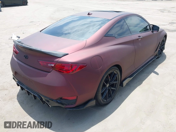 2017 Infiniti Q60 Premium with VIN JN1CV7EK0HM110992, listed as a IAAI auction lot 42561643 with 65,928 mi miles and . Bid and sale history available at DreamBid. Image 4.