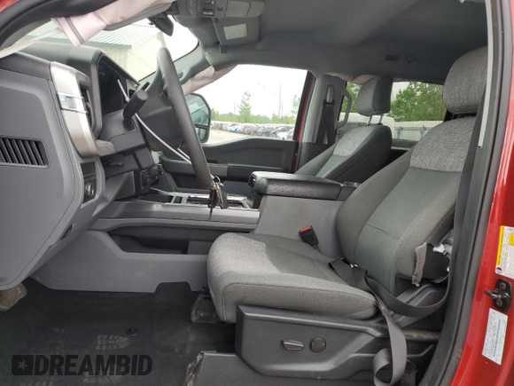 2024 Ford F-250 XL with VIN 1FT7W2BA4REE20696, listed as a Copart auction lot 56710255 with 20,917 mi miles and Salvage title. Bid and sale history available at DreamBid. Image 7.