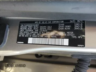 2012 Volvo XC60 3.0L с VIN YV4902DZ0C2243857, выставлен на аукционе Copart как лот 49336125 с пробегом Не указан миль и Списание • Salvage title. История ставок и продаж доступна на DreamBid. Изображение 13.