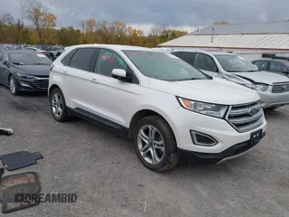 2017 Ford Edge Titanium z VIN 2FMPK4K90HBB91159, wystawiony jako IAAI lot #40671429 z przebiegiem 110 608 mil mil oraz . Historia ofert i sprzedaży dostępna na DreamBid. Obrazek 1.