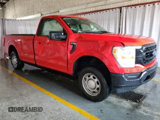 2021 Ford F-150 XL with VIN 1FTMF1CB6MKE94085, listed as a Copart auction lot 63797075 with 216,602 mi miles and Clean title. Bid and sale history available at DreamBid. Image 4.