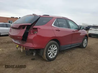 2018 Chevrolet Equinox LT with VIN 2GNAXSEV3J6352747, listed as a Copart auction lot 50538245 with 89,177 mi miles and Salvage Title. Bid and sale history available at DreamBid. Image 3.