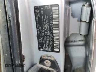 1998 BMW M3 z VIN WBSCD9324WEE07376, wystawiony jako Copart lot #75769934 z przebiegiem Nie podano mil oraz Nie do naprawy. Historia ofert i sprzedaży dostępna na DreamBid. Obrazek 14.