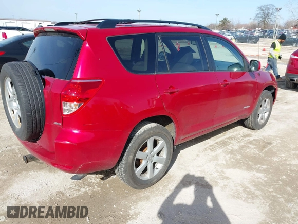 2007 Toyota RAV4 Limited with VIN JTMBK31V176018450, listed as a IAAI auction lot 41811887 with 171,059 mi miles. Bid and sale history available at carsss.com. Image 4.
