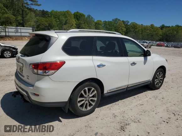 2013 Nissan Pathfinder Platinum with VIN 5N1AR2MMXDC680833, listed as a Copart auction lot 53729395 with 178,155 mi miles and Clean Title. Bid and sale history available at carsss.com. Image 3.
