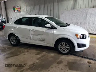 2015 Chevrolet Sonic LT with VIN 1G1JC5SGXF4126055, listed as a Copart auction lot 59579035 with 169,985 mi miles and Salvage title. Bid and sale history available at DreamBid. Image 4.