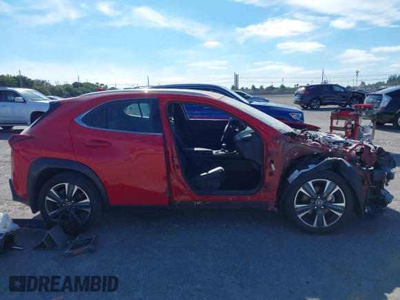 2024 Lexus UX with VIN JTHX6JBH8R2182245, listed as a IAAI auction lot 41205289 with 11,421 mi miles. Bid and sale history available at carsss.com. Image 14.