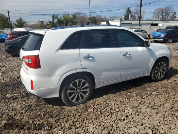2015 Kia Sorento SX with VIN 5XYKWDA76FG635706, listed as a Copart auction lot 49275195 with 122,942 mi miles and Clean Title. Bid and sale history available at carsss.com. Image 3.