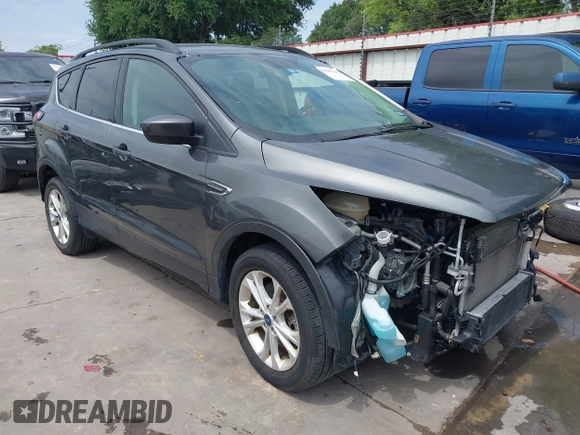 2018 Ford Escape SEL with VIN 1FMCU9HD2JUC07749, listed as a IAAI auction lot 41981145 with 49,694 mi miles. Bid and sale history available at carsss.com. Image 1.
