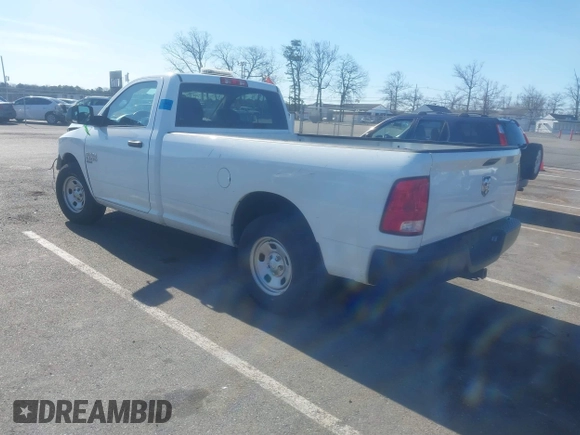 2022 Ram 1500 Tradesman with VIN 3C6JR6DG5NG441976, listed as a IAAI auction lot 41690967 with 34,003 mi miles and . Bid and sale history available at DreamBid. Image 3.