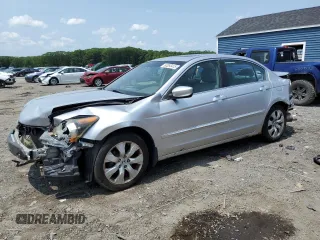 2008 Honda Accord EX-L z VIN 1HGCP36858A004916, wystawiony jako Copart lot #60093415 z przebiegiem 163 232 mil mil oraz Czysty tytuł • Clean title. Historia ofert i sprzedaży dostępna na DreamBid. Obrazek 1.