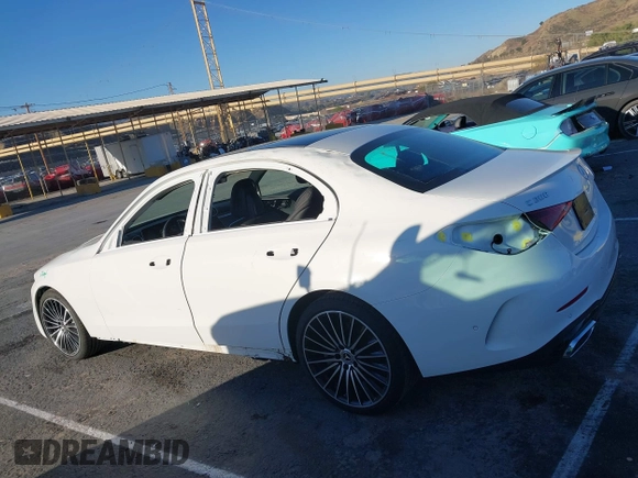 2023 Mercedes-Benz C 300 with VIN W1KAF4GB4PR127556, listed as a IAAI auction lot 41606489 with 14,815 mi miles and . Bid and sale history available at DreamBid. Image 15.