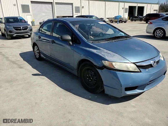 2011 Honda Civic Sdn DX-VP with VIN 2HGFA1F37BH514409, listed as a Copart auction lot 46524425 with 370,209 mi miles and Salvage Title. Bid and sale history available at carsss.com. Image 11.