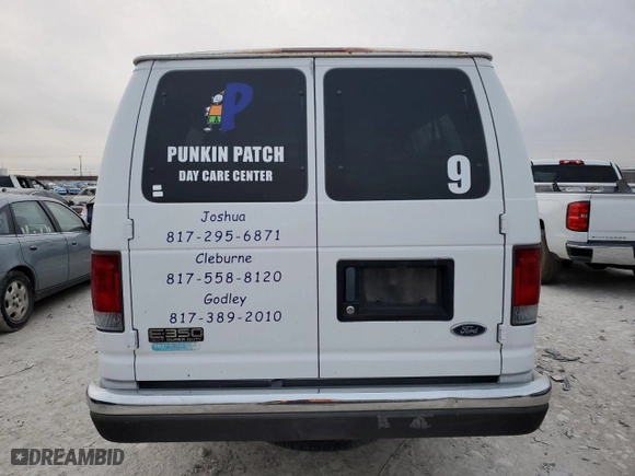 2003 Ford Econoline Wagon XL with VIN 1FBSS31L63HA17960, listed as a Copart auction lot 84592684 with 80,690 mi miles and Clean Title. Bid and sale history available at carsss.com. Image 6.
