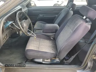 1987 Ford Thunderbird with VIN 1FABP6034HH188123, listed as a Copart auction lot 45752805 with 0 mi miles and Salvage Title. Bid and sale history available at carsss.com. Image 7.