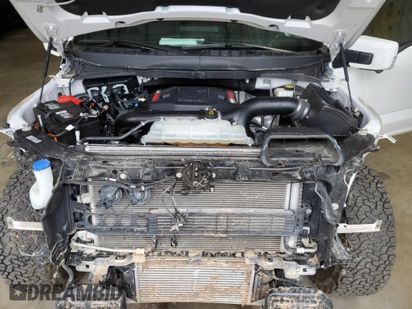 2023 Ford F-150 Raptor with VIN 1FTFW1RG5PFB97799, listed as a Copart auction lot 47471485 with 27,282 mi miles and Salvage Title. Bid and sale history available at DreamBid. Image 11.