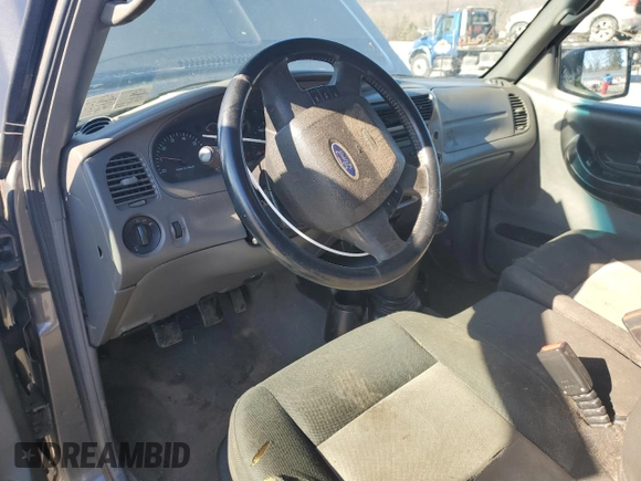 2009 Ford Ranger XL with VIN 1FTZR15E69PA51191, listed as a Copart auction lot 42599105 with 155,744 mi miles and Salvage Title. Bid and sale history available at carsss.com. Image 8.