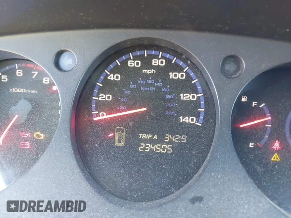 2005 Acura MDX with VIN 2HNYD18225H543379, listed as a IAAI auction lot 42040171 with 234,505 mi miles. Bid and sale history available at carsss.com. Image 7.