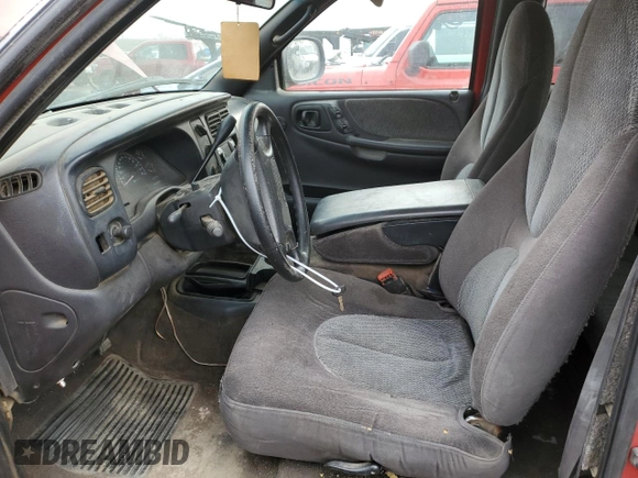 1998 Dodge Dakota SLT with VIN 1B7GG22Y5WS699664, listed as a Copart auction lot 84112654 with 268,517 mi miles and Salvage Title. Bid and sale history available at carsss.com. Image 7.