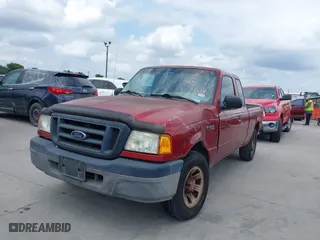 2004 Ford Ranger XL with VIN 1FTYR14U34PA93928, listed as a IAAI auction lot 42104400 with 121,776 mi miles. Bid and sale history available at carsss.com. Image 2.