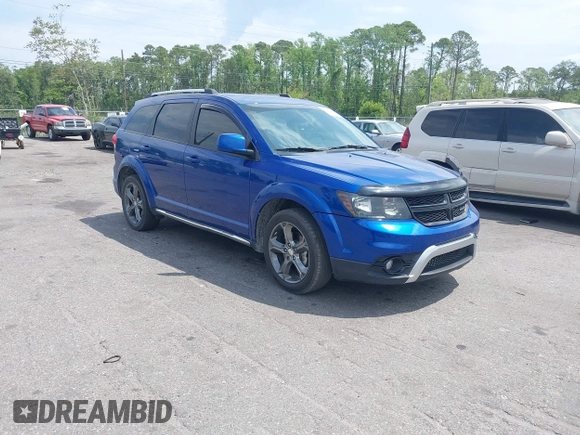 2015 Dodge Journey Crossroad with VIN 3C4PDCGG9FT617772, listed as a IAAI auction lot 42123413 with 146,778 mi miles and . Bid and sale history available at DreamBid. Image 1.