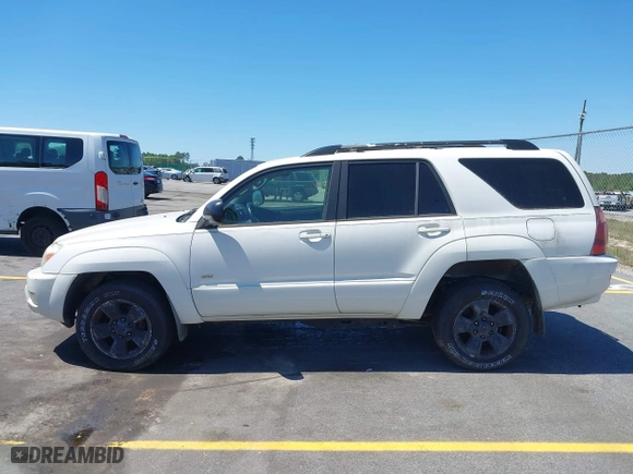2005 Toyota 4Runner SR5 with VIN JTEZU14R750047197, listed as a IAAI auction lot 42054506 with 280,259 mi miles. Bid and sale history available at carsss.com. Image 14.