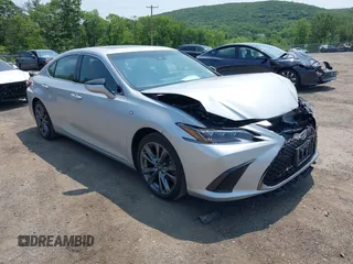 2021 Lexus ES 350 F Sport with VIN 58AGZ1B10MU098840, listed as a IAAI auction lot 42416158 with 45,104 mi miles and . Bid and sale history available at DreamBid. Image 1.