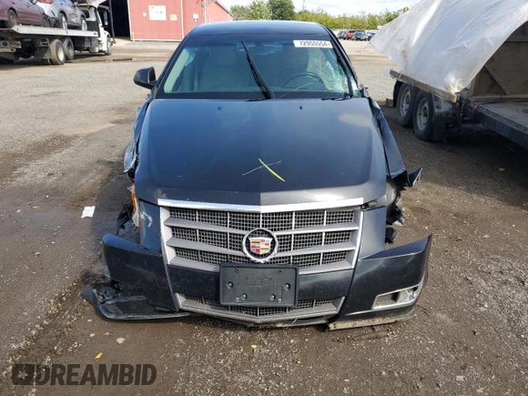 2010 Cadillac CTS Performance with VIN 1G6DL5EV1A0138578, listed as a Copart auction lot 72955554 with Not Provided miles and Clean Title. Bid and sale history available at carsss.com. Image 5.