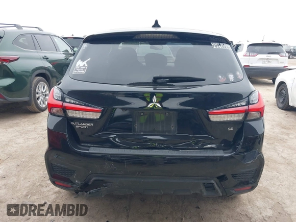 2020 Mitsubishi Outlander Sport SE 2.0 with VIN JA4AP4AU0LU023519, listed as a IAAI auction lot 41318430 with 116,565 mi miles. Bid and sale history available at carsss.com. Image 16.